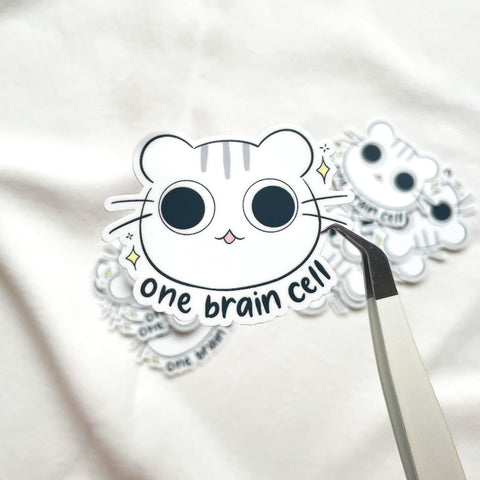 One Brain Cell Hami Die Cut