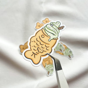 Matcha Taiyaki Die Cut