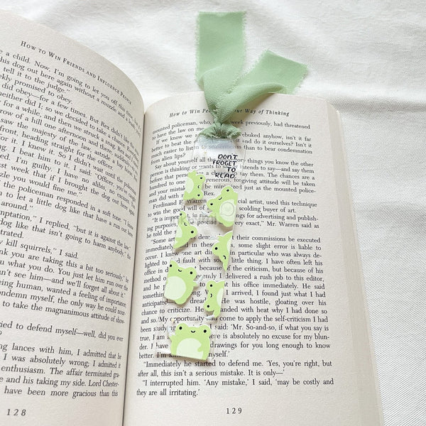 Don't Froget to Read Acrylic Bookmark