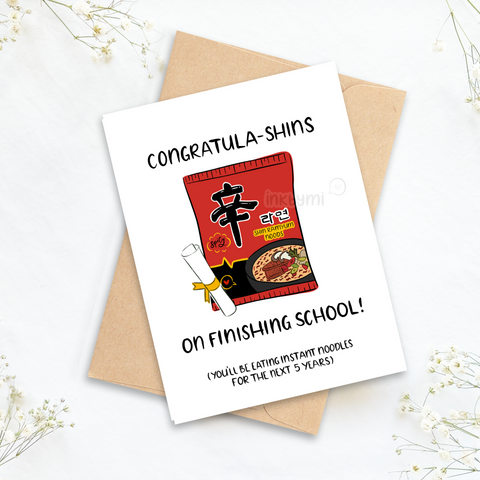 Congratula-Shins on Finishing School