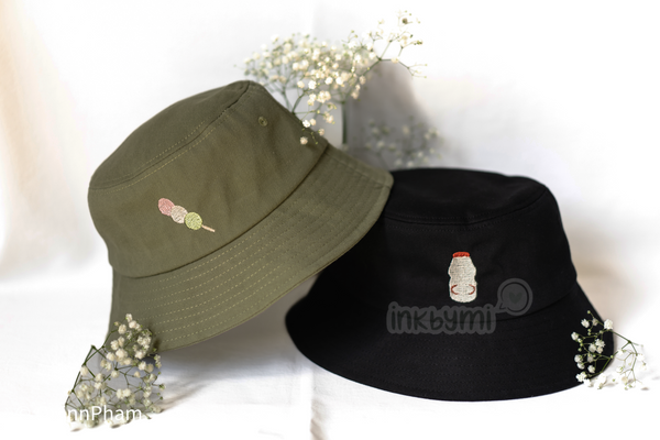 Dango (Mochi) Bucket Hat