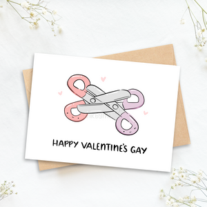 Happy Valentine's Gay Scissors